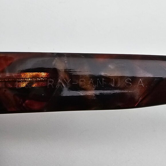 Ray-Ban B&L W1927 XVAR Tortoise Frame G-15 Green Glass Lens Cat Eye Sunglasses main image 10